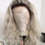 Ombre Ash Blonde Wig