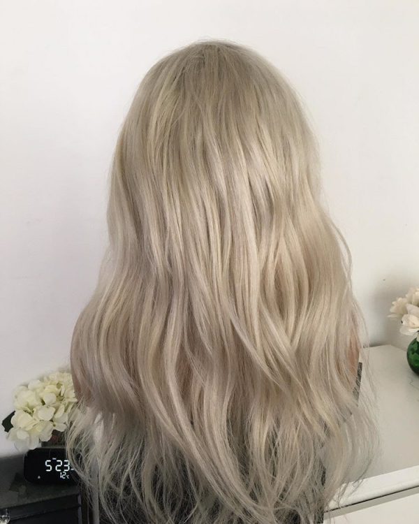Ombre Ash Blonde Wig