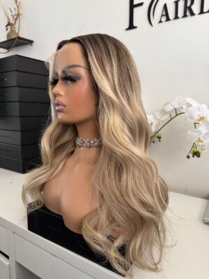 Custom order Ombré blonde Balayage wig