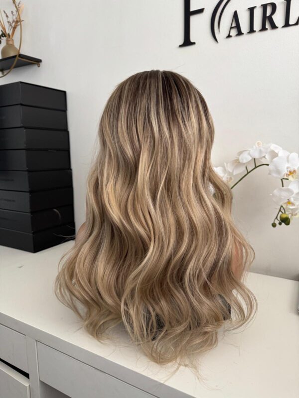 Custom order Ombré blonde Balayage wig