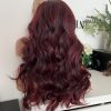 Custom Coloured Red Wig
