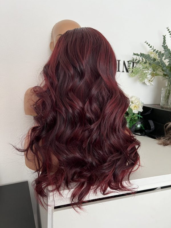 Custom Coloured Red Wig