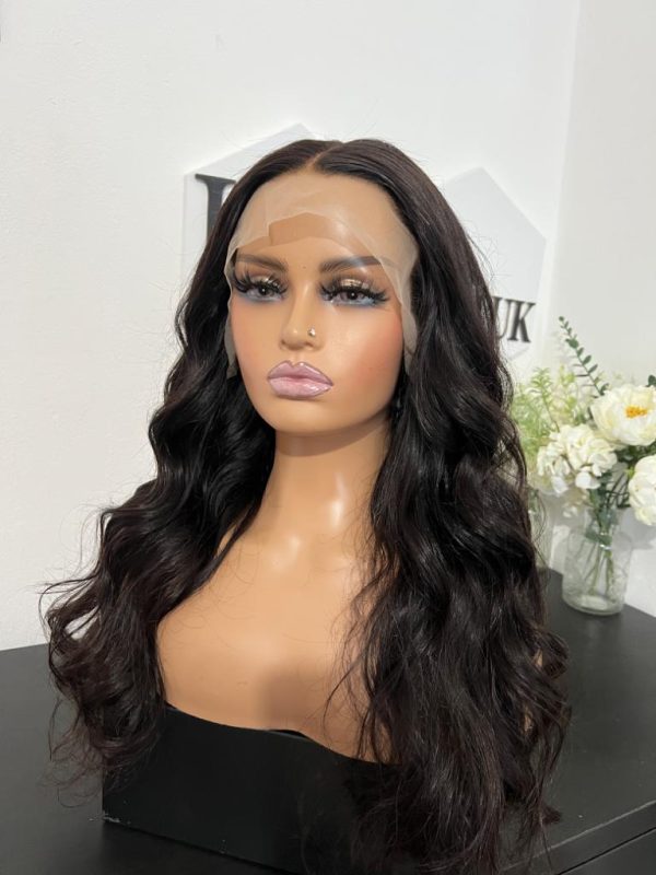 Ready to ship  Natural black Human hair wig