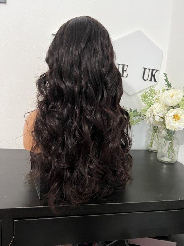 Ready to ship  Natural black Human hair wig