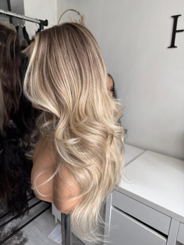 Ash Blonde Layered Luxe Wig