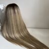 Custom Blonde Human hair wig