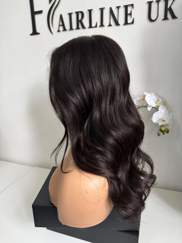 Natural Black Raw Hair lace front