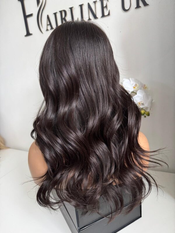 Natural Black Raw Hair lace front