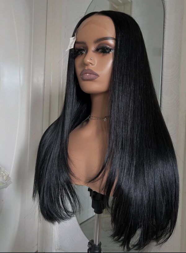 Jet Black 18"Striaght