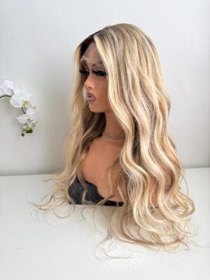 Custom Blonde Balayage Wig