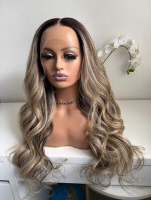 Balayage ombre Brown Wig